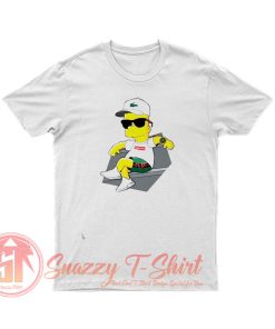 Bart Simpson Lacoste Gucci Supreme T Shirt