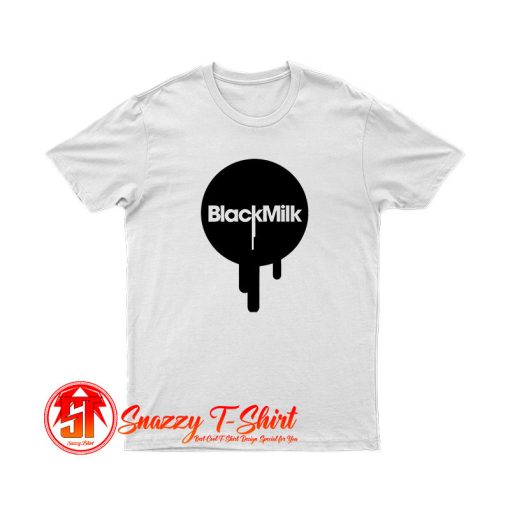 Black Milk Clothing Drip Logo T Shirt