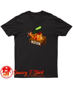 Blitzen Drunk Christmas T Shirt