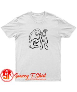 CALIFORNIA Mickey Hands T Shirt