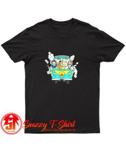 Cheech And Chong With Scooby Doo Smoke T Shirt