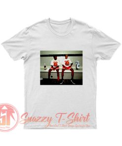Chicago Bulls Championship Michael Jordan Scottie Pippen Repeat 3 Peat T Shirt