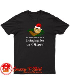 Christmas Otter T Shirt