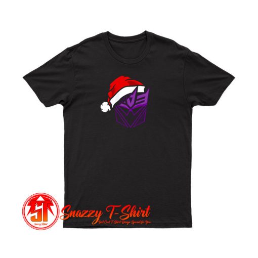 Christmas Santa Transformers Decepticon T Shirt