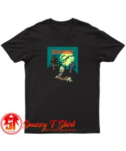Creepy Zombies Scary Halloween T Shirt