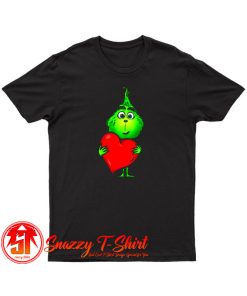 Cute Baby Grinch Love Heart Christmas T Shirt