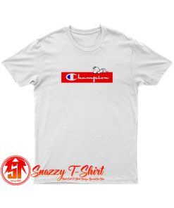 Cute Champion Peanuts T Shirt
