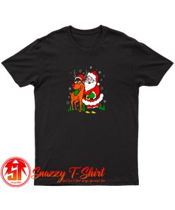 Cute Santa Christmas Vintage T Shirt