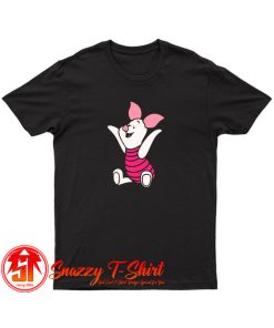 Cute Winnie The Pooh Piglet Cartoon T Shirt