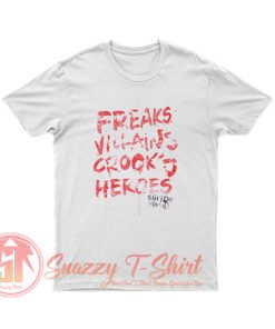 DC Comics Suicide Squad Freaks Villains T Shirt