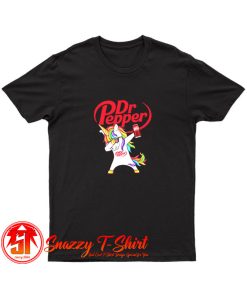 Dabbing Unicorn Love Dr Pepper T Shirt