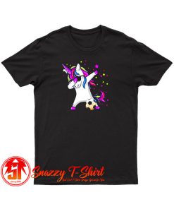 Dabbing Unicorn Soccer T Shirt