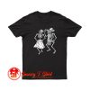 Dancing Skeletons Sugar Skull Day of the Dead Dia de los Muertos Mexican Heritage Halloween Gothic T Shirt