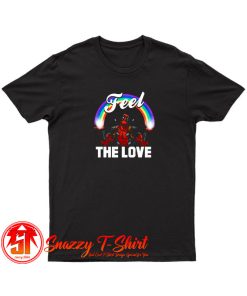 Deadpool Feel The Love Marvel Comics T Shirt