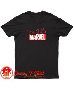 Deadpool Marvel Logo T Shirt
