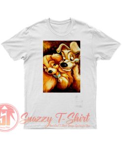 Disney Lady and the Tramp Love Dog T Shirt