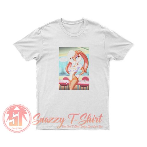 Disney Lola Bunny Hooters Sexy Cartoon T Shirt