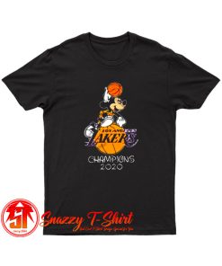 Disney Los Angeles Lakers Champion 2020 T Shirt