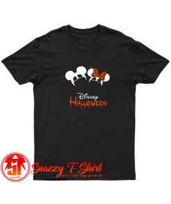 Disney Mickey and Minnie Halloween Quarantine Mask On Fun Together Holiday 007 T Shirt