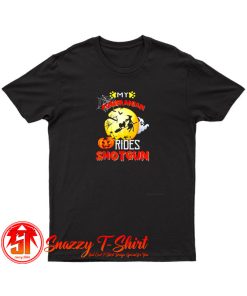 My Pomeranian Rides Shotgun T Shirt