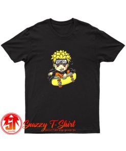 Naruto Skateboarding Cartoon T Shirt