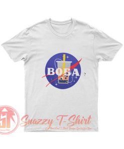 Nasa Boba Milk Tea Parody T Shirt