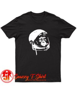 Nasa Monkey Smoking Astronaut Space T Shirt
