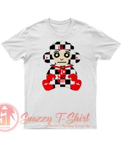 Never Broke Again 38 Baby Monkey Checkers T Shirt