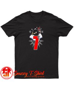 Ninja Birthday 7 Years Old Birthday Boy T Shirt