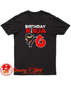 Ninja Birthday T Shirt