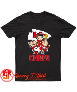 Official Kansas City Chiefs Peanuts T Shirt