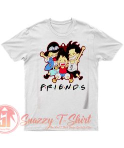 One Piece Characters Friends T Shirt