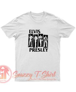 Parody Blackout Elvis Presley Las Vegas T Shirt