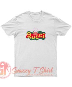 Parody Peppa Pig X Gucci Logo T Shirt
