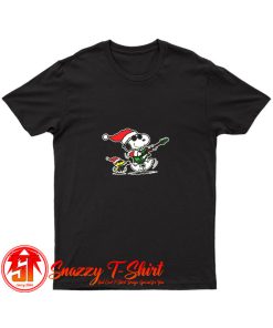 Peanuts Christmas Snoopy And Woodstock T Shirt