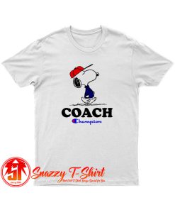 Peanuts Snoopy Coach Champion T Shirt