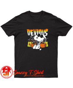 Peanuts Snoopy Devious Halloween T Shirt
