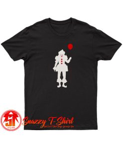 Pennywise With Balloon Halloween T Shirt