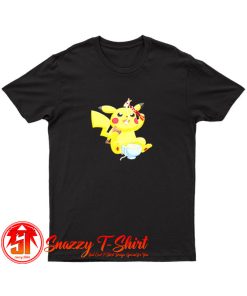Pikachu Eating Ramen T Shirt