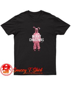 Pink Bunny Christmas Story T Shirt