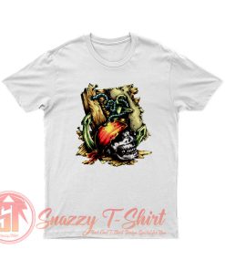 Pirates Of The Caribbean skull T Shirt
