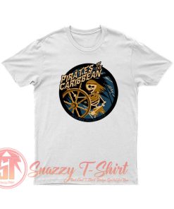 Pirates of the Caribbean brown and blue T Shirt