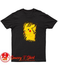 Pokemon Pikachu Brushy Graphic T Shirt