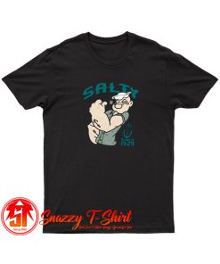 Popeye Salty Since 1929 T Shirt