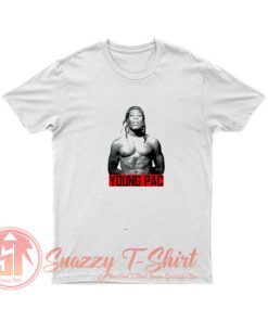 Potrait Young Pac Thug Life T Shirt