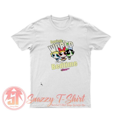 Powerpuff Girls Saving The World T Shirt