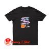Pumpkin Black Cat Halloween T Shirt