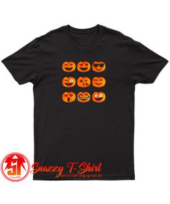 Pumpkin Emoji T Shirt