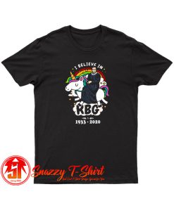 RBG Ruth Bader Ginsburg Riding Unicorn T Shirt