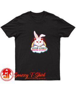 Rabbit Hail Satan Easter Demonic Baphomet T Shirt